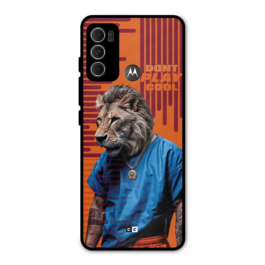 Dont Play Cool Metal Back Case for Moto G60