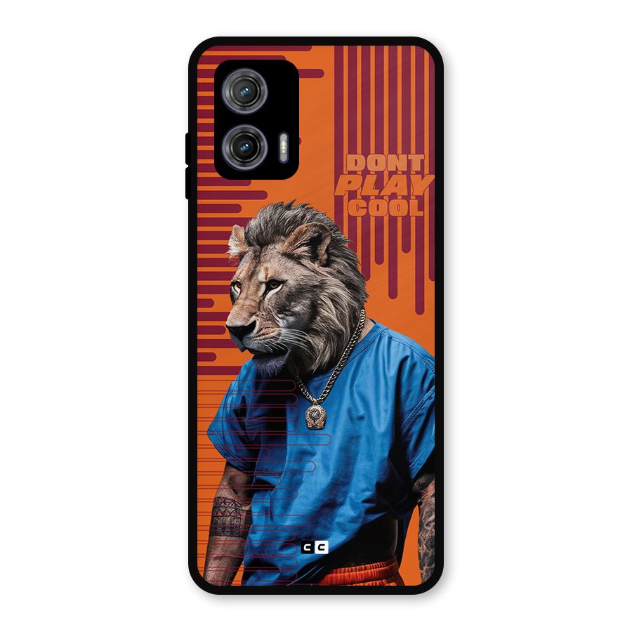 Dont Play Cool Metal Back Case for Moto G73