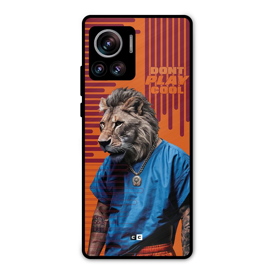 Dont Play Cool Metal Back Case for Motorola Edge 30 Ultra