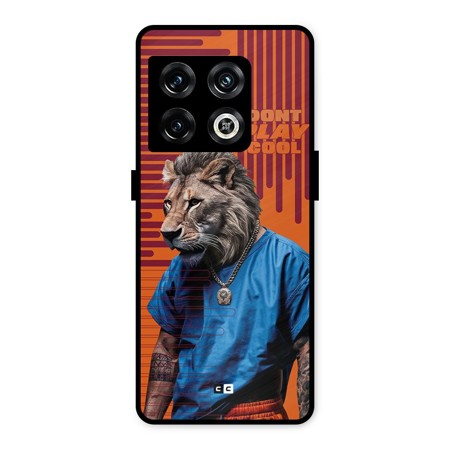 Dont Play Cool Metal Back Case for OnePlus 10 Pro 5G
