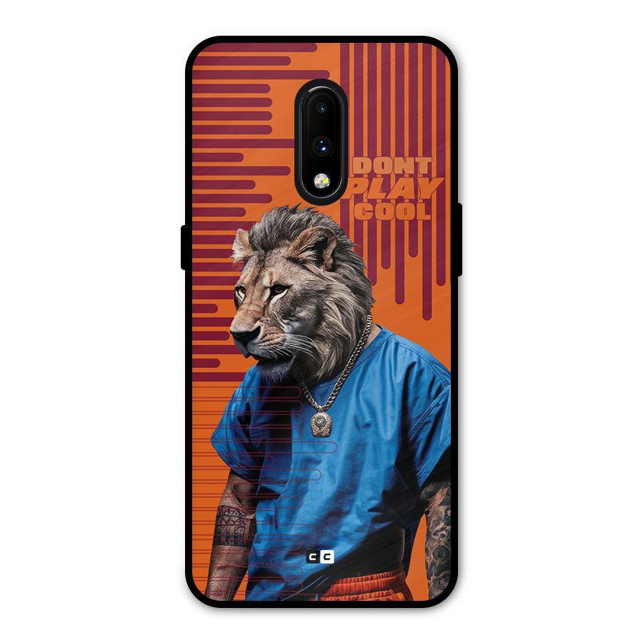 Dont Play Cool Metal Back Case for OnePlus 7