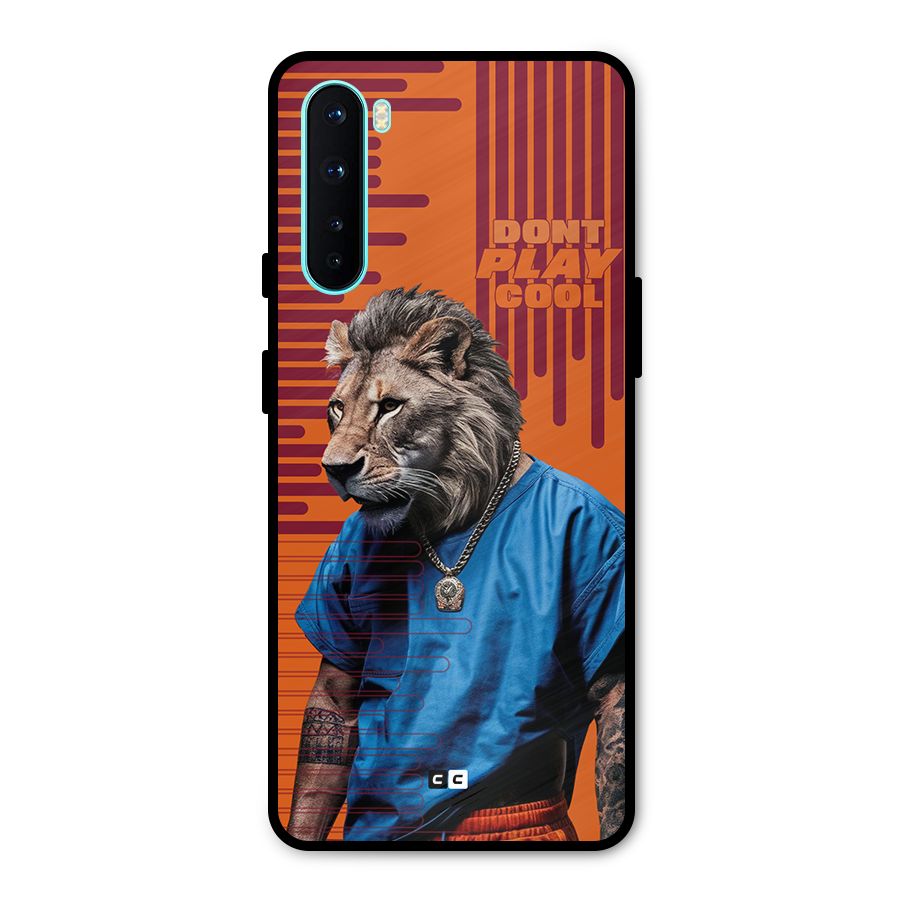 Dont Play Cool Metal Back Case for OnePlus Nord
