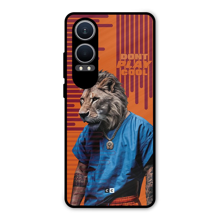 Dont Play Cool Metal Back Case for OnePlus Nord CE4 Lite