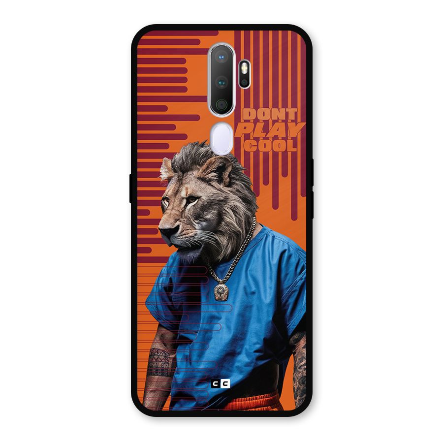 Dont Play Cool Metal Back Case for Oppo A9 (2020)