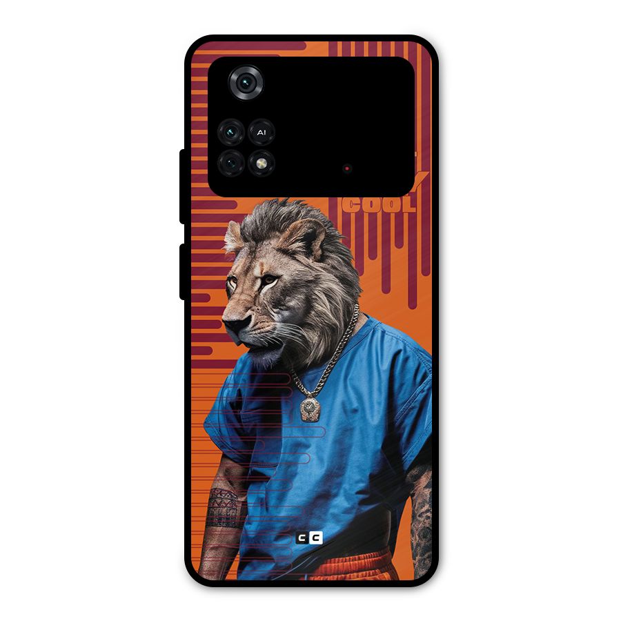 Dont Play Cool Metal Back Case for Poco M4 Pro 4G