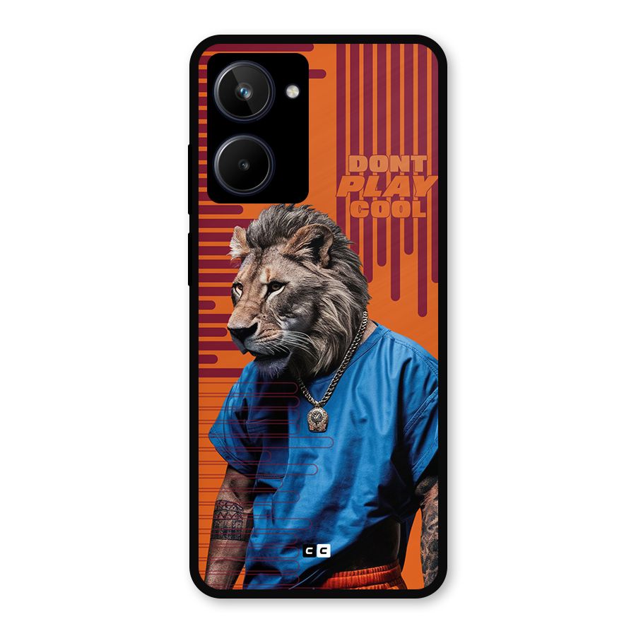 Dont Play Cool Metal Back Case for Realme 10