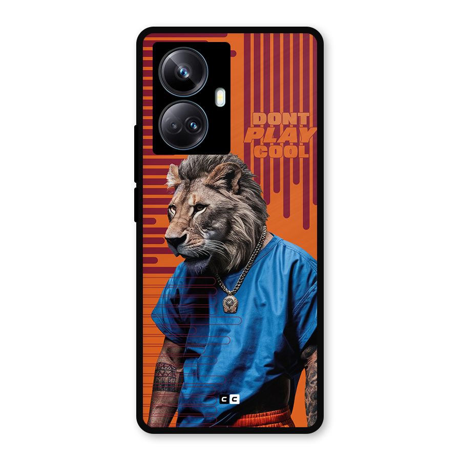 Dont Play Cool Metal Back Case for Realme 10 Pro Plus