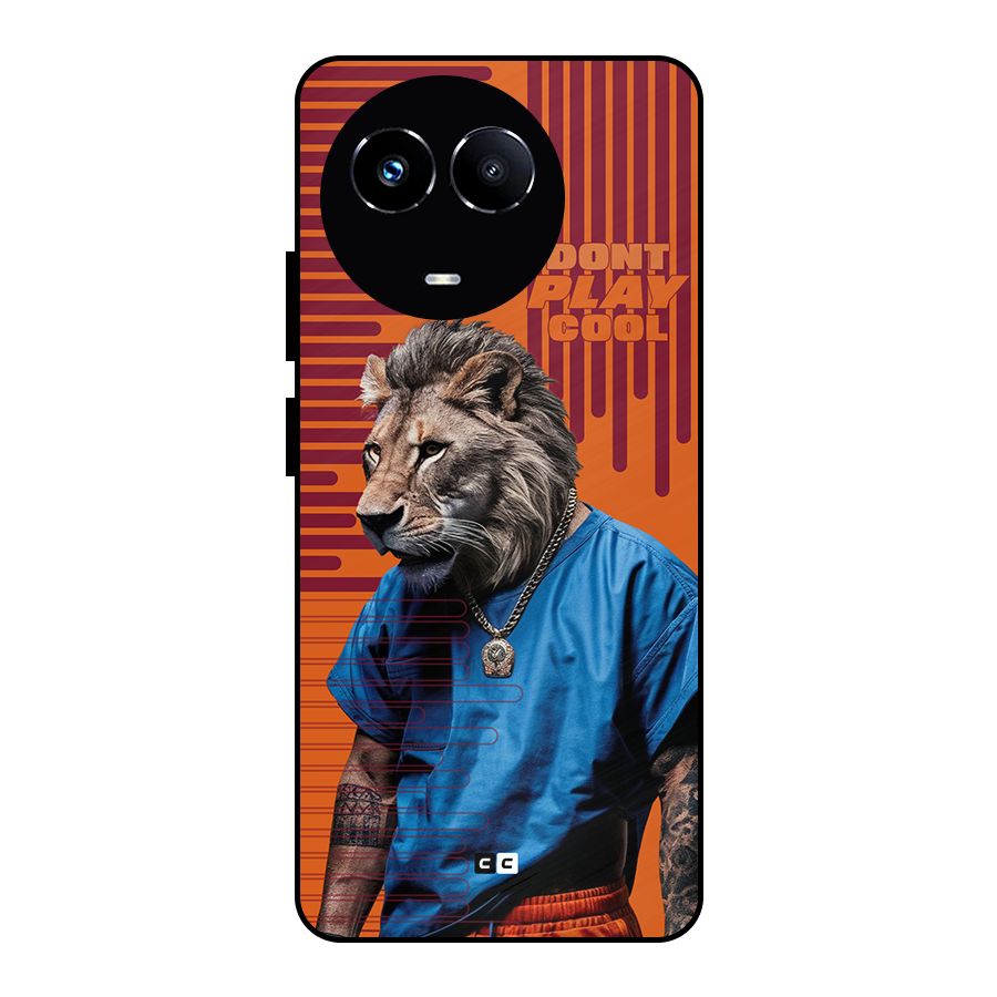 Dont Play Cool Metal Back Case for Realme 11 5G
