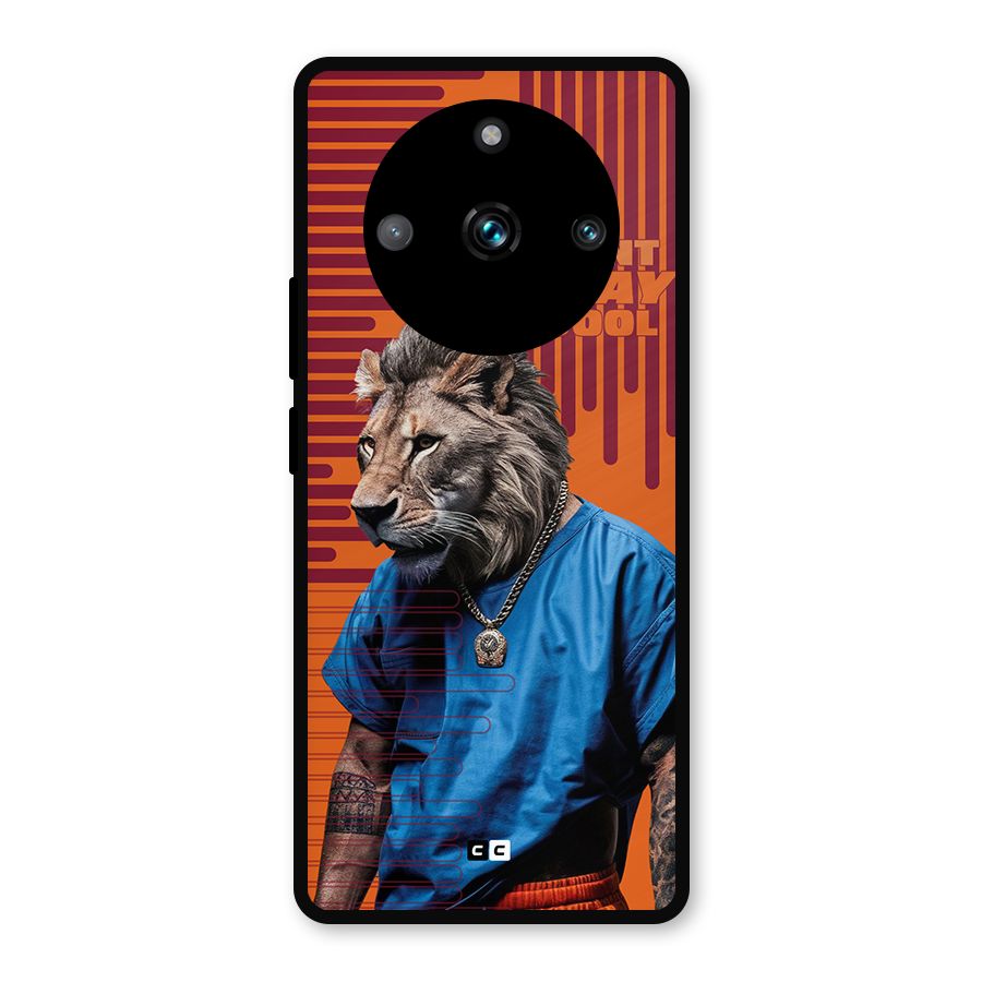 Dont Play Cool Metal Back Case for Realme 11 Pro Plus