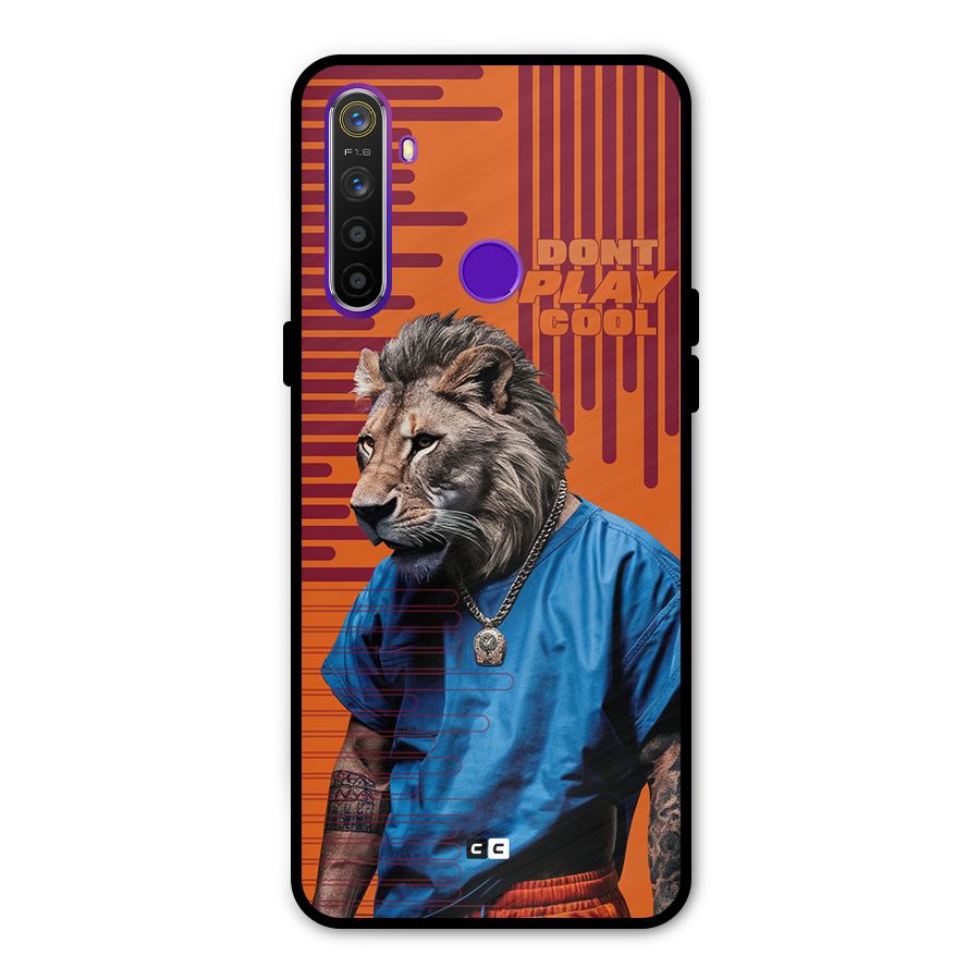 Dont Play Cool Metal Back Case for Realme Narzo 10