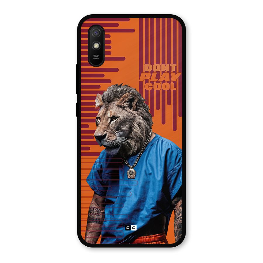 Dont Play Cool Metal Back Case for Redmi 9i