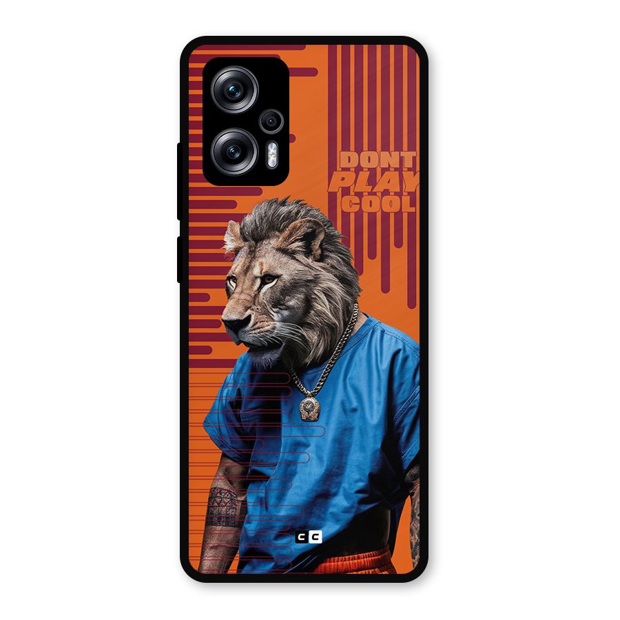 Dont Play Cool Metal Back Case for Redmi K50i