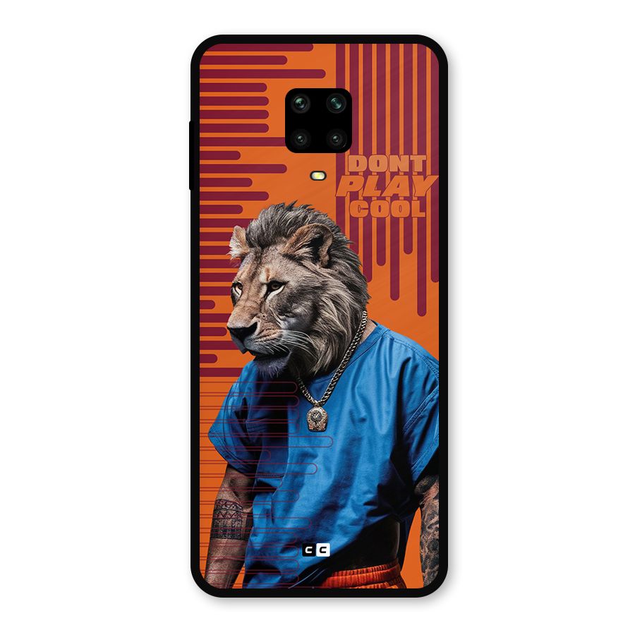 Dont Play Cool Metal Back Case for Redmi Note 10 Lite