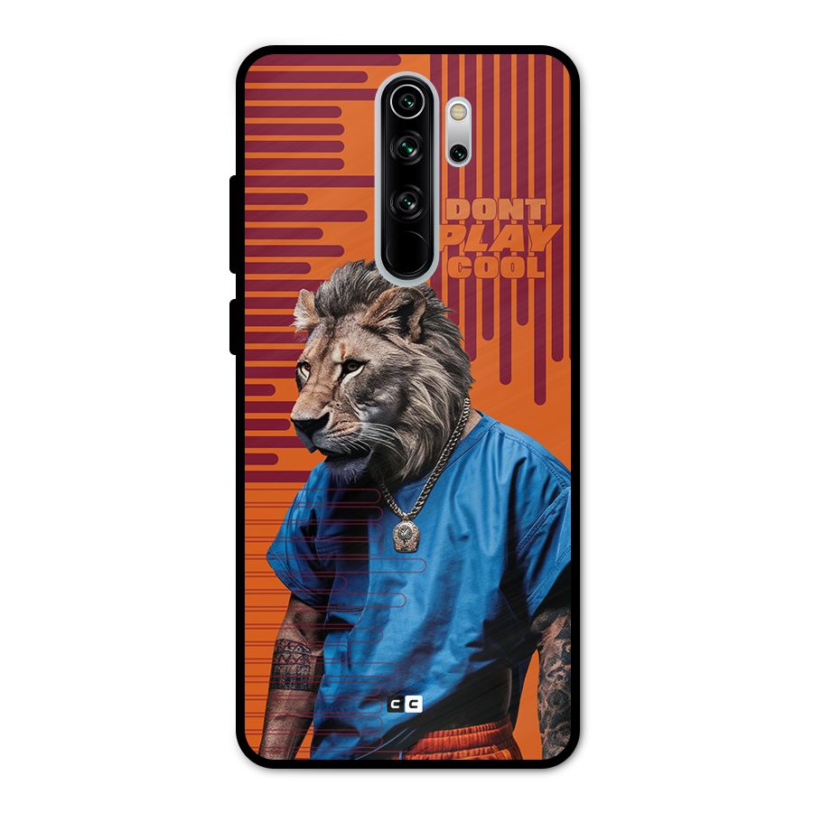Dont Play Cool Metal Back Case for Redmi Note 8 Pro