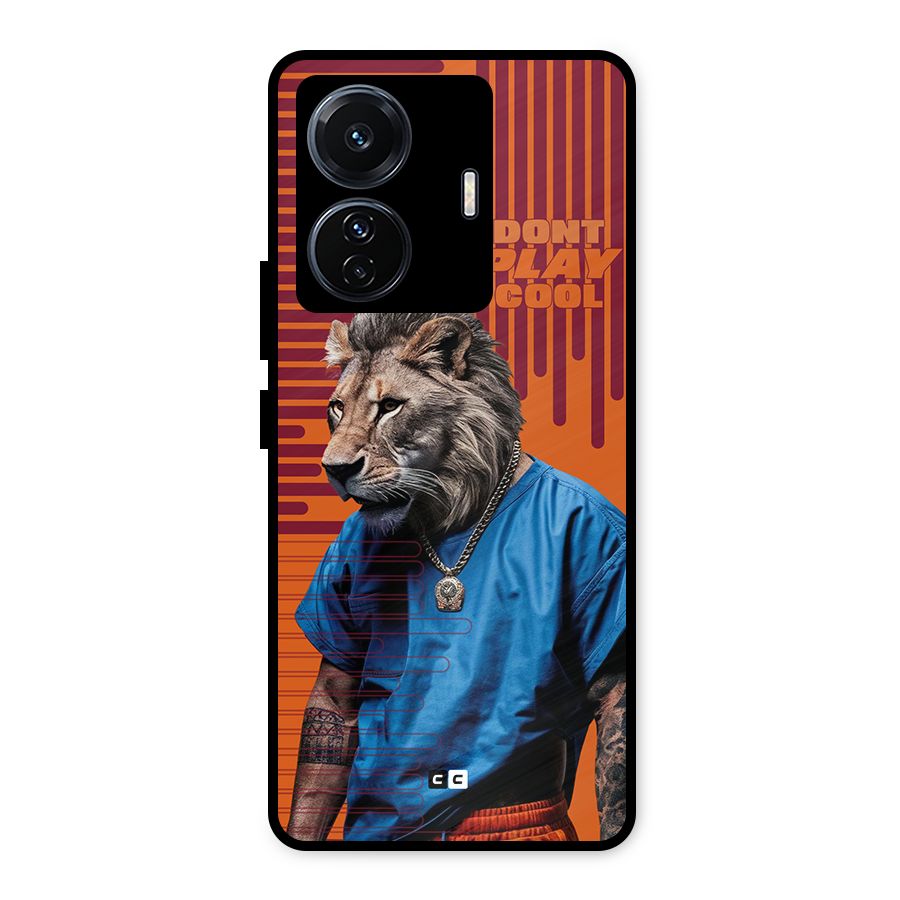 Dont Play Cool Metal Back Case for Vivo T1 Pro