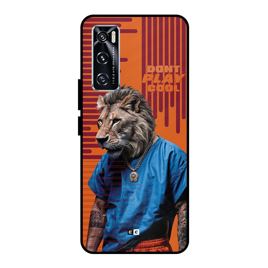 Dont Play Cool Metal Back Case for Vivo V20 SE