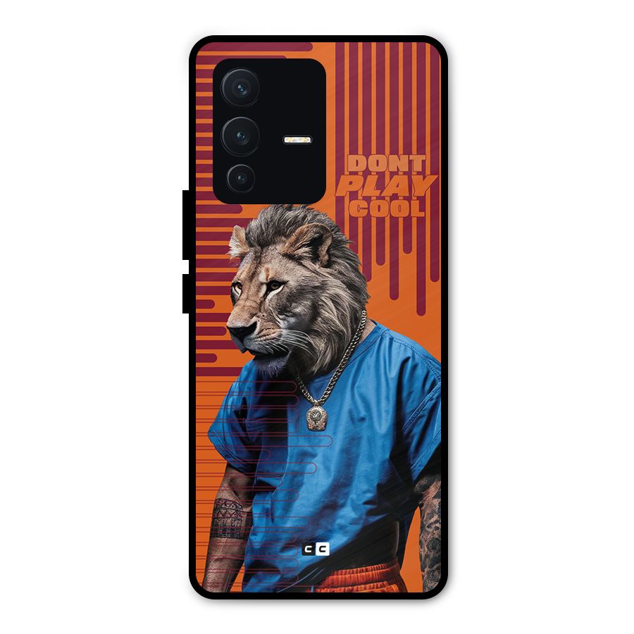 Dont Play Cool Metal Back Case for Vivo V23 Pro