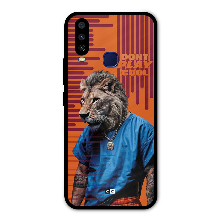 Dont Play Cool Metal Back Case for Vivo Y12
