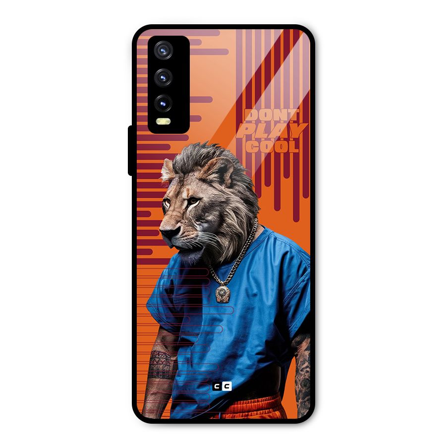 Dont Play Cool Metal Back Case for Vivo Y20