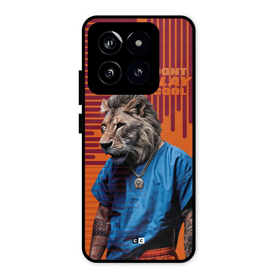 Dont Play Cool Metal Back Case for Xiaomi 14
