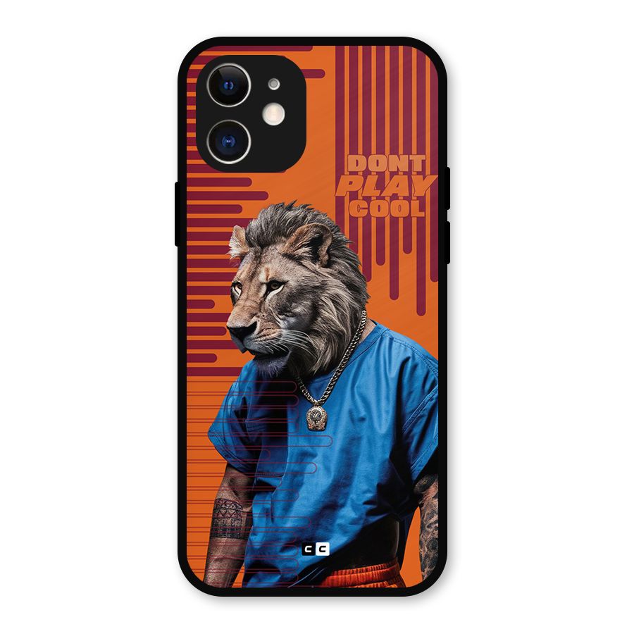 Dont Play Cool Metal Back Case for iPhone 12