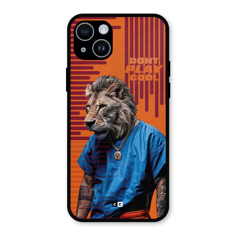 Dont Play Cool Metal Back Case for iPhone 14