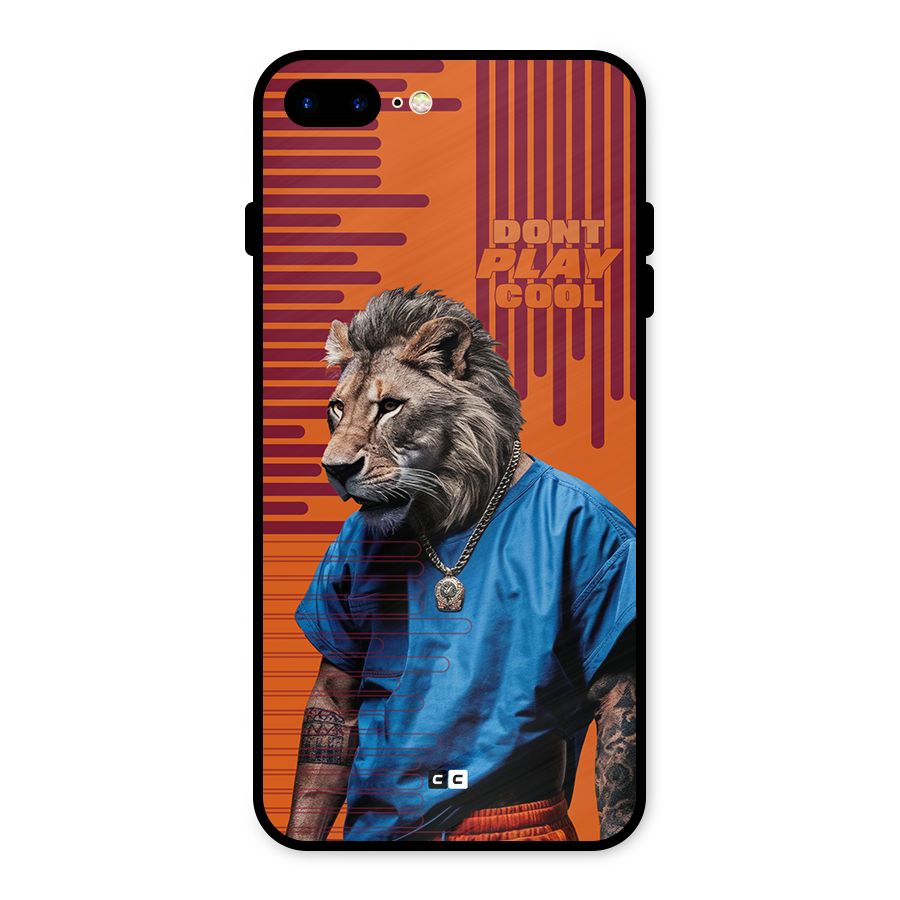 Dont Play Cool Metal Back Case for iPhone 8 Plus