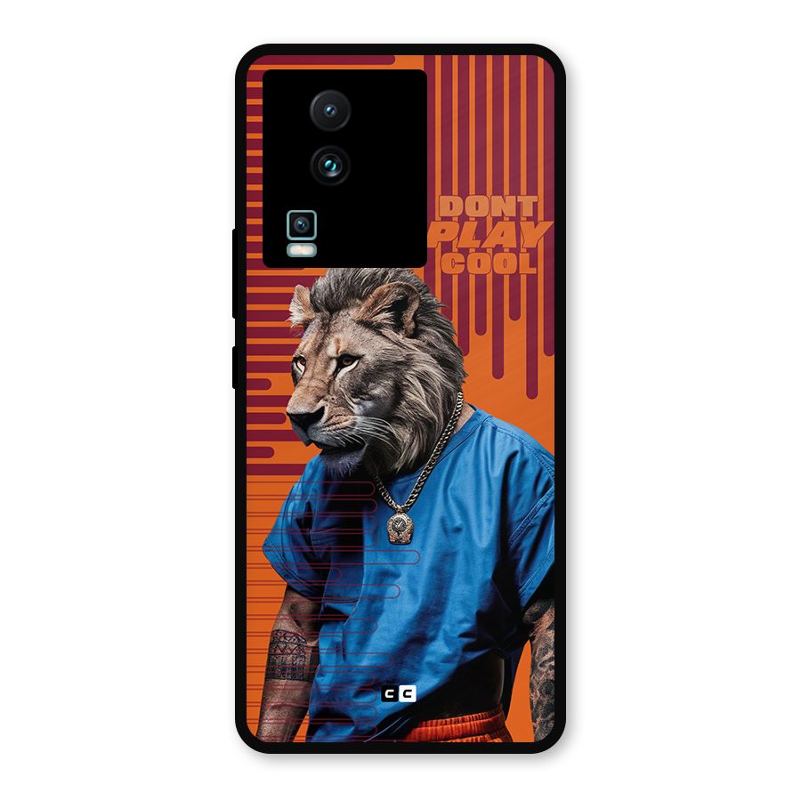 Dont Play Cool Metal Back Case for iQOO Neo 7 Pro