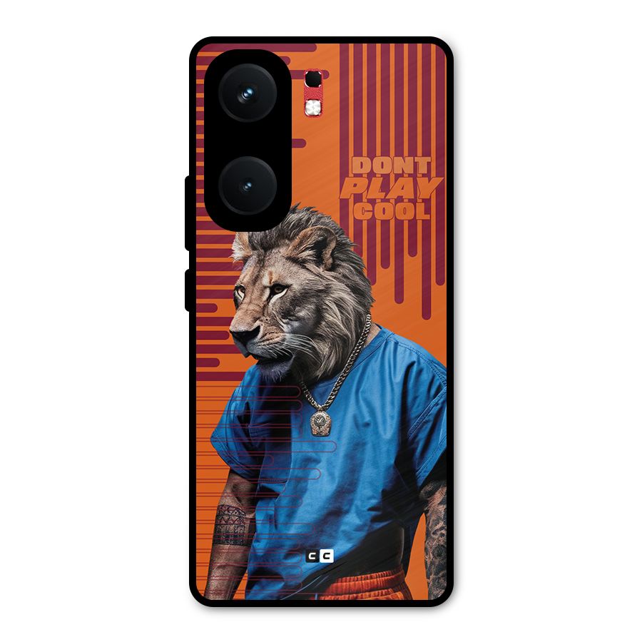 Dont Play Cool Metal Back Case for iQOO Neo 9 Pro