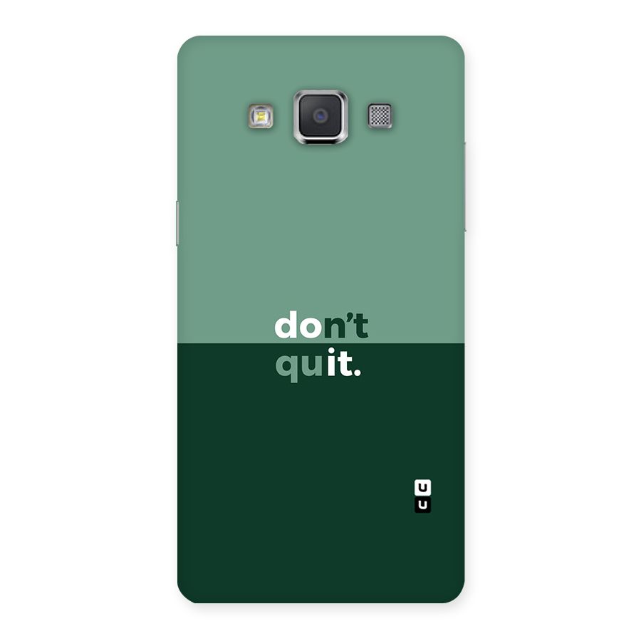 Dont Quit Do It Back Case for Galaxy Grand Max