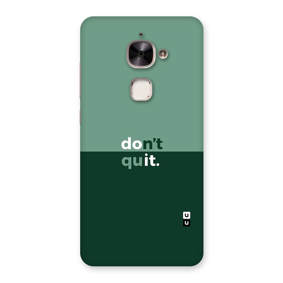 Dont Quit Do It Back Case for Le 2