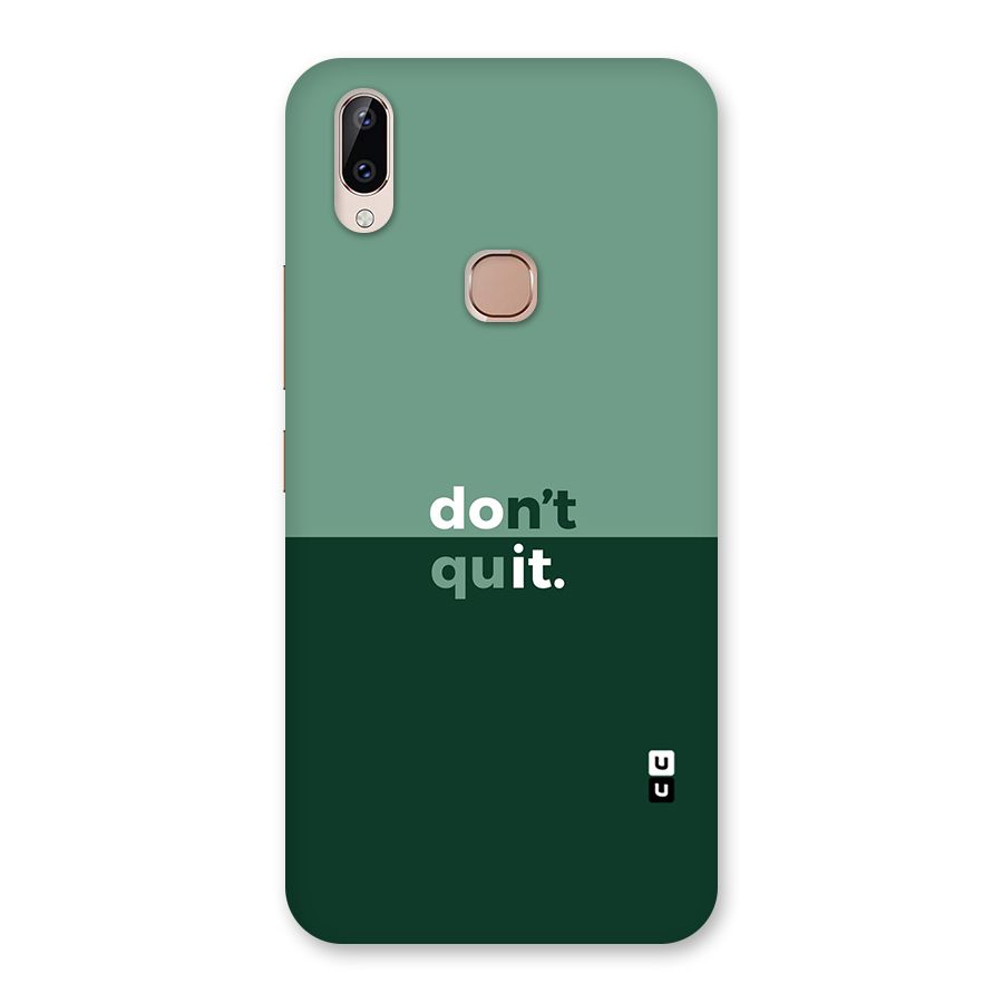 Dont Quit Do It Back Case for Vivo Y83 Pro