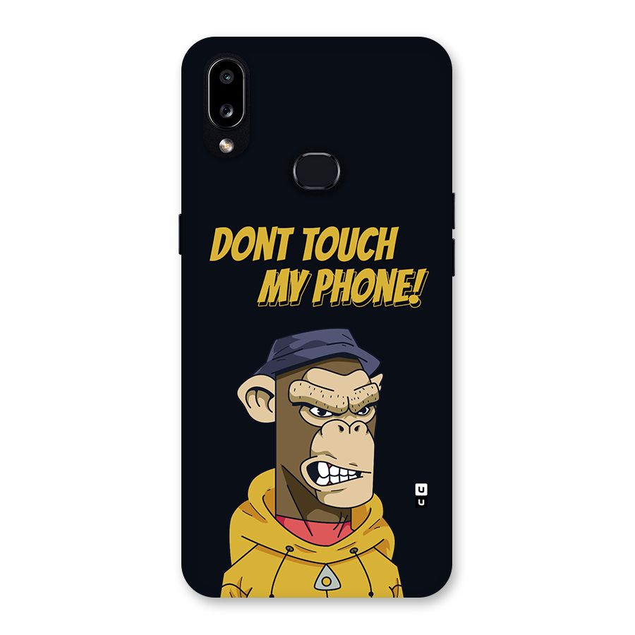 Dont Touch My Phone Back Case for Galaxy A10s