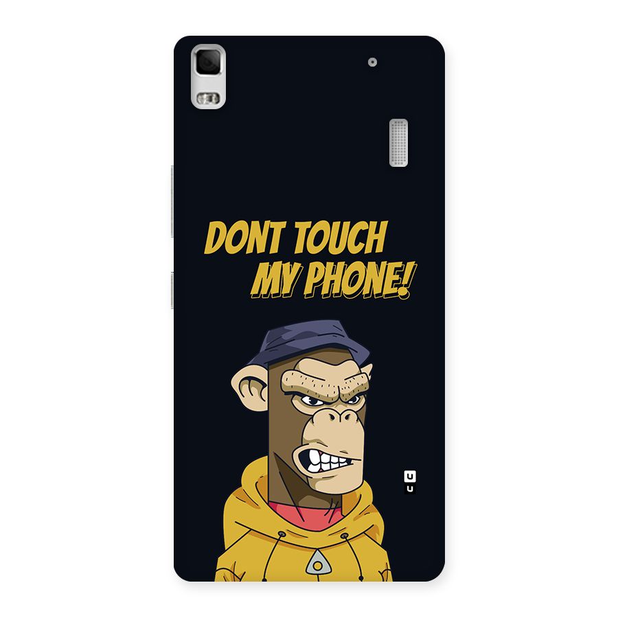 Dont Touch My Phone Back Case for Lenovo K3 Note