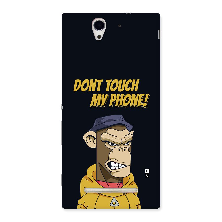 Dont Touch My Phone Back Case for Xperia C3