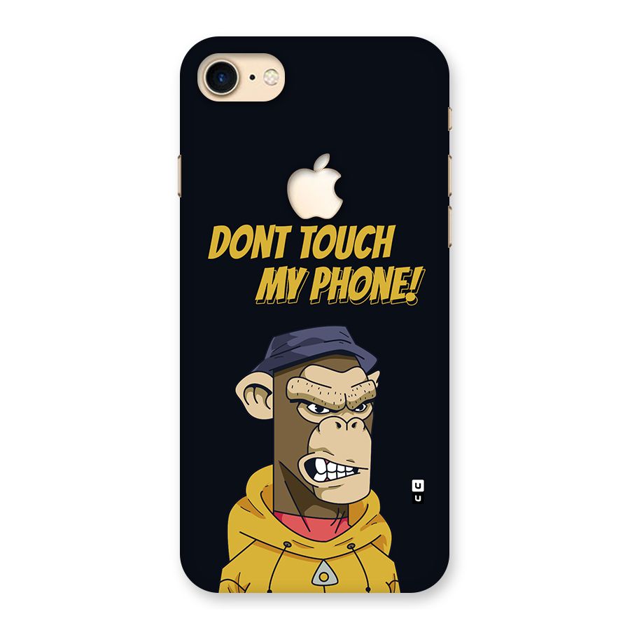 Dont Touch My Phone Back Case for iPhone 7 Apple Cut