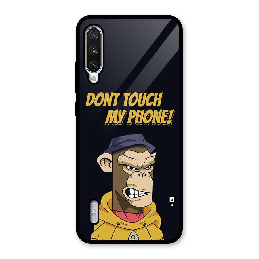 Dont Touch My Phone Glass Back Case for Mi A3