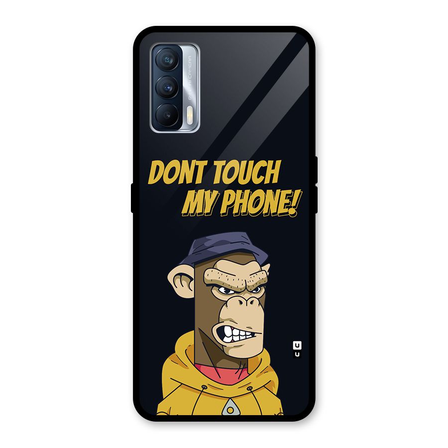 Dont Touch My Phone Glass Back Case for Realme X7