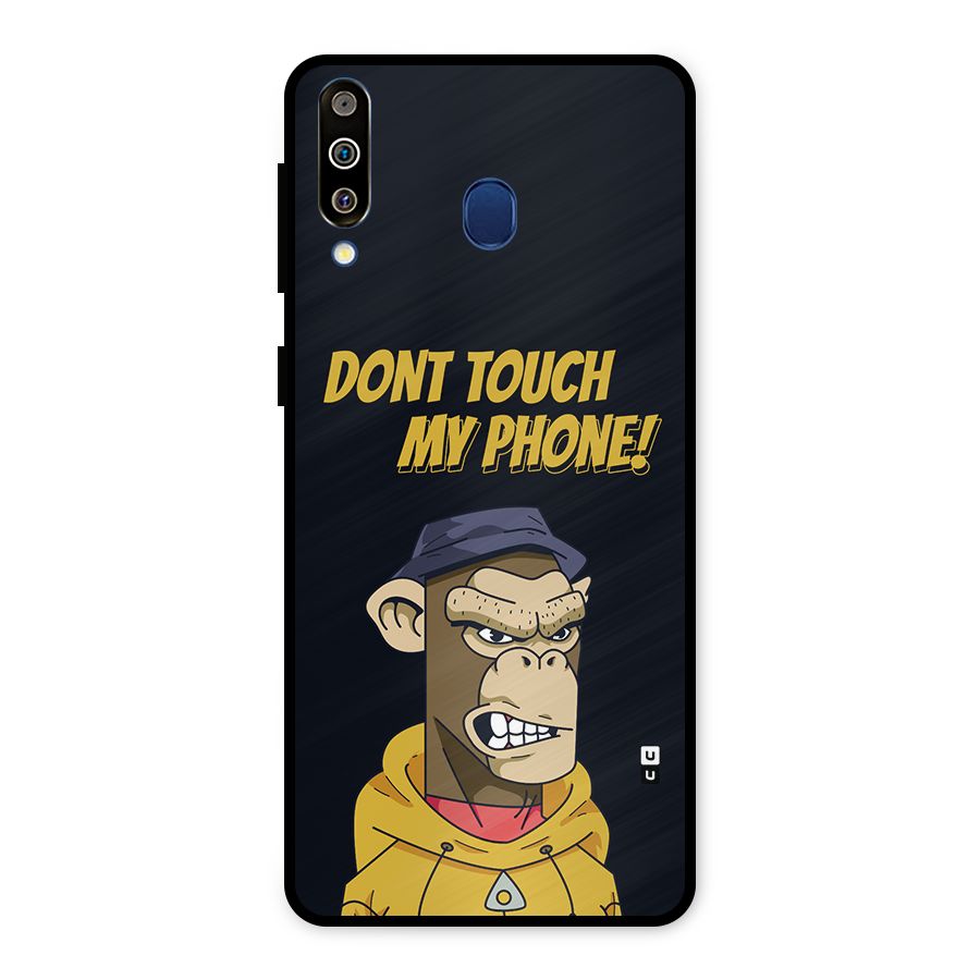 Dont Touch My Phone Metal Back Case for Galaxy M30