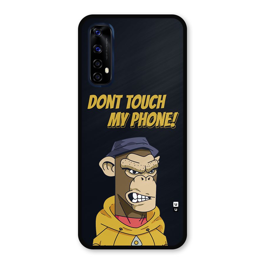Dont Touch My Phone Metal Back Case for Realme 7