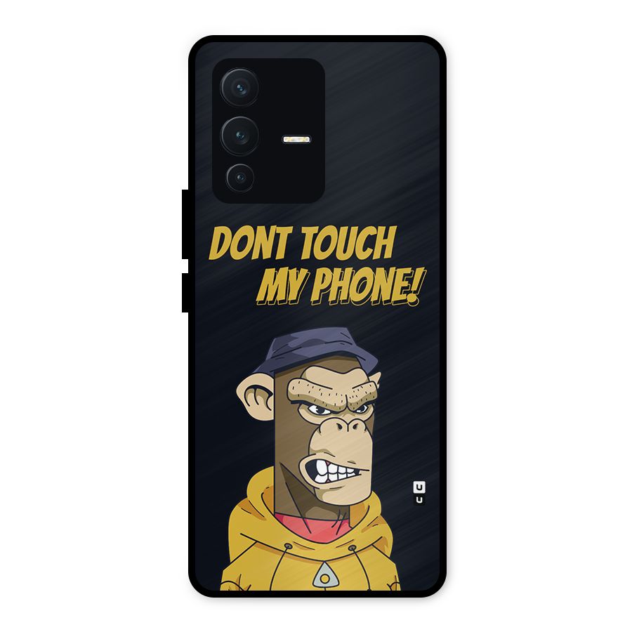 Dont Touch My Phone Metal Back Case for Vivo V23 5G