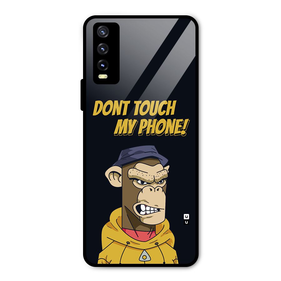 Dont Touch My Phone Metal Back Case for Vivo Y20