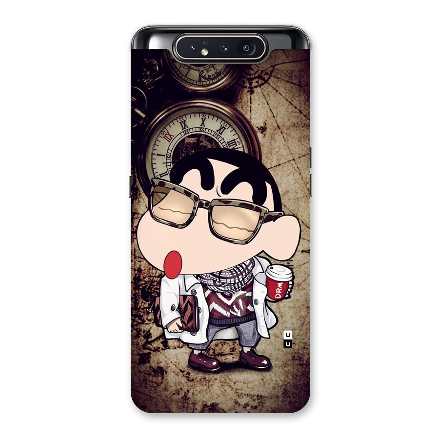 Dope Shinchan Back Case for Galaxy A80