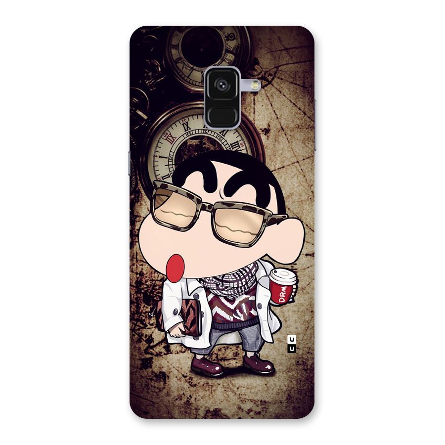 Dope Shinchan Back Case for Galaxy A8 Plus