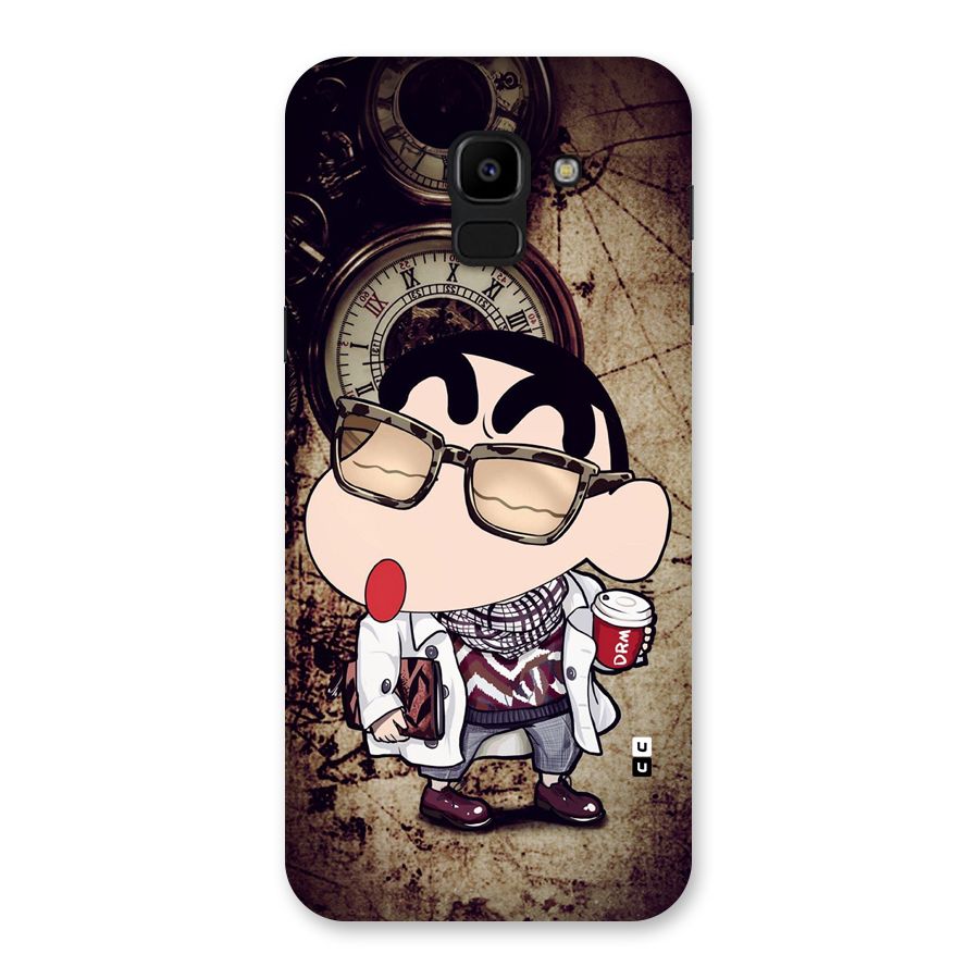 Dope Shinchan Back Case for Galaxy J6