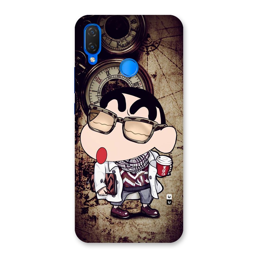 Dope Shinchan Back Case for Huawei P Smart Plus