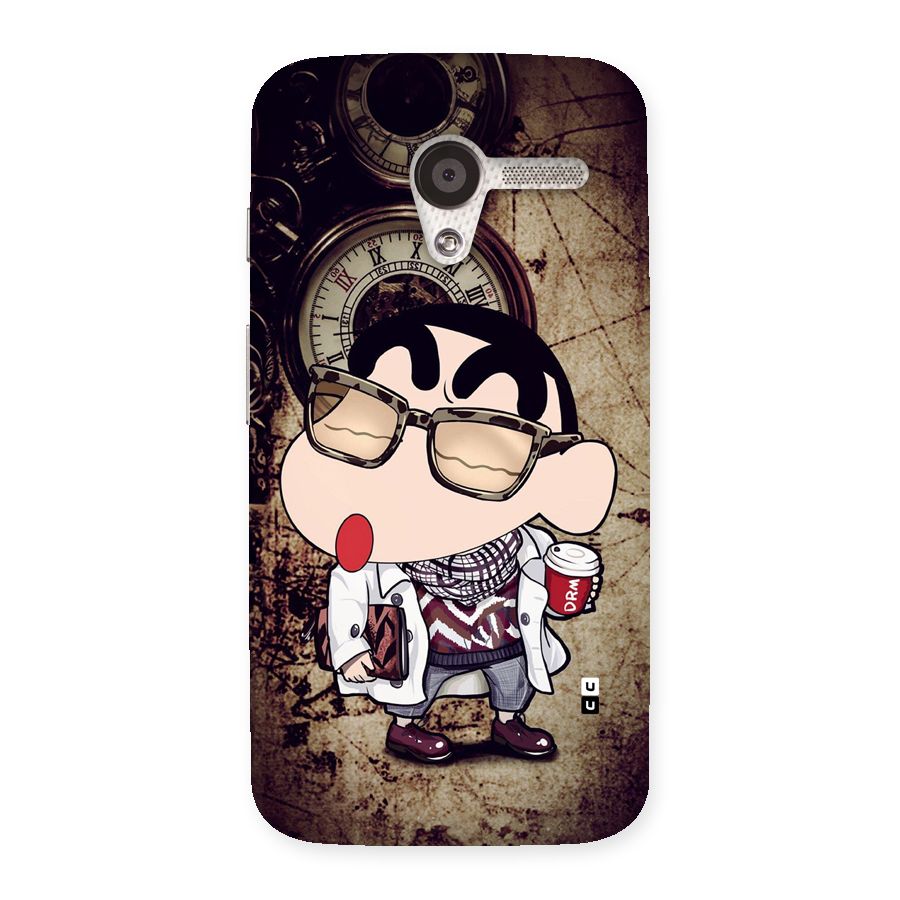 Dope Shinchan Back Case for Moto X