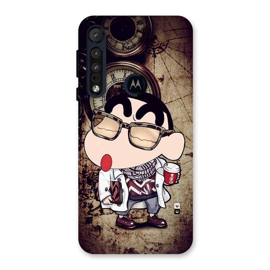 Dope Shinchan Back Case for Motorola One Macro
