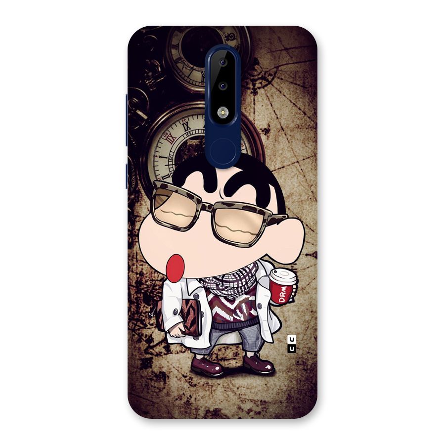 Dope Shinchan Back Case for Nokia 5.1 Plus