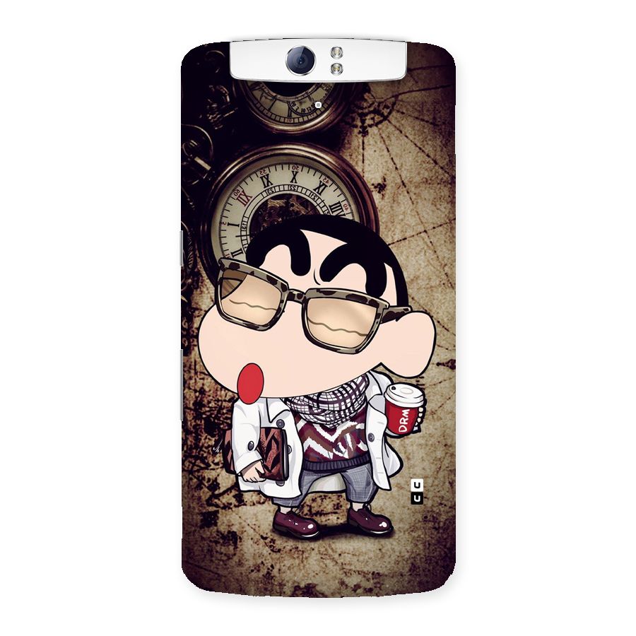 Dope Shinchan Back Case for Oppo N1